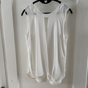 41 Hawthorn Ivory Sleeveless Blouse